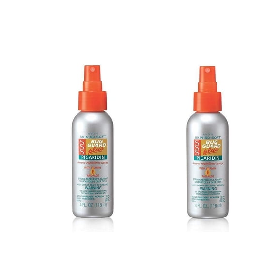 Skin So Soft Bug Guard Plus Picaridin Pump Spray, 4 fl oz, 2-pack