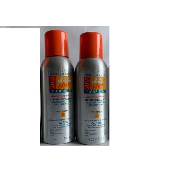 Skin So Soft Bug Guard Plus Picaridin Aerosol Spray, 2-pack