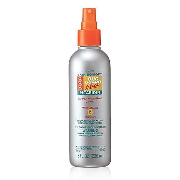 Skin So Soft Bug Guard Plus Picaridin Pump Spray, 8 fl oz bonus size