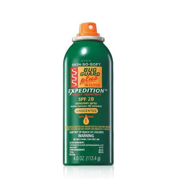 Skin So Soft Bug Guard Plus IR3535 Aerosol SPF 28, 4 oz