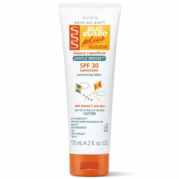 Skin So Soft Bug Guard Plus IR3535 Gentle Breeze SPF 30 Lotion, 4.2 fl oz