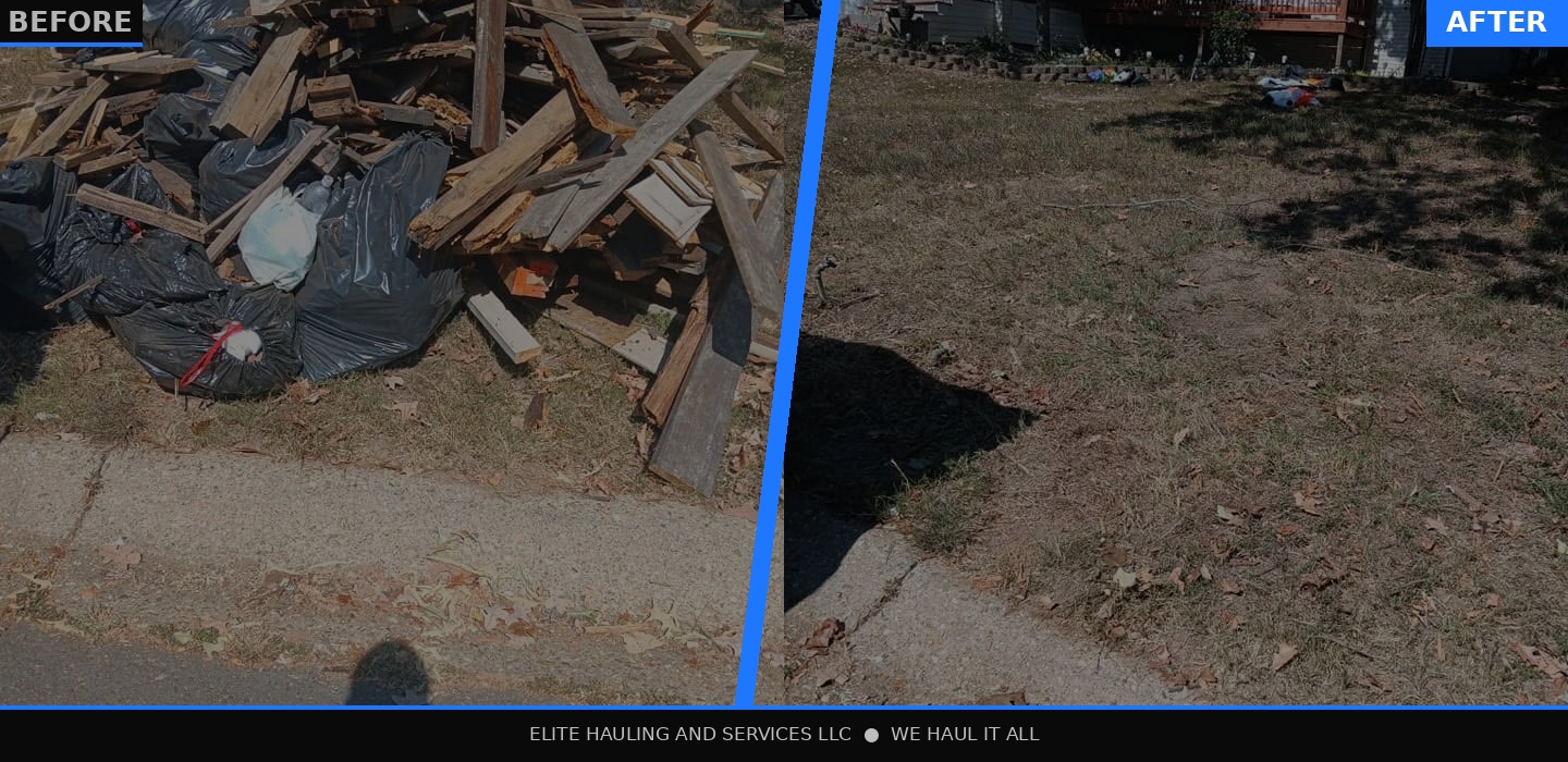 Junk removal community project