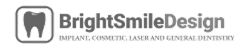 Logo of Bright Smile Design with a tooth icon and tagline Dental Care for Every One’s Smiles.
