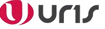 URIS company logo with stylized red U and gray letters.