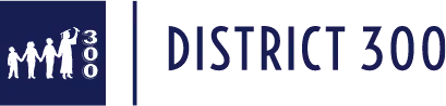 District 300 logo.