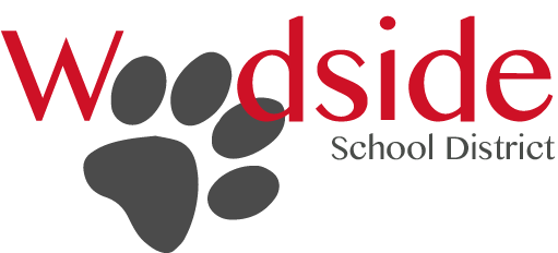 Woodside School District logo.