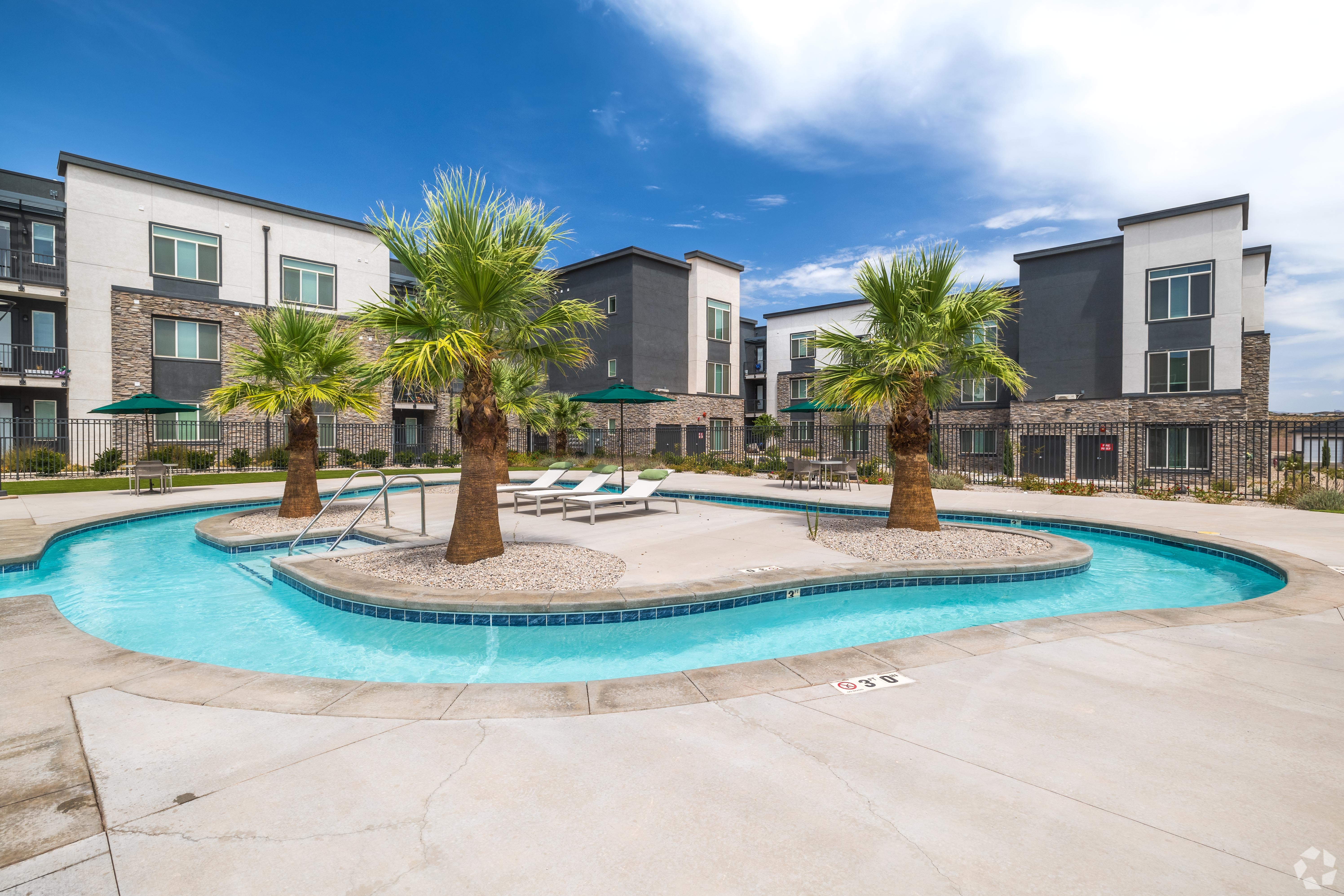 Community Pool Ariel Photo