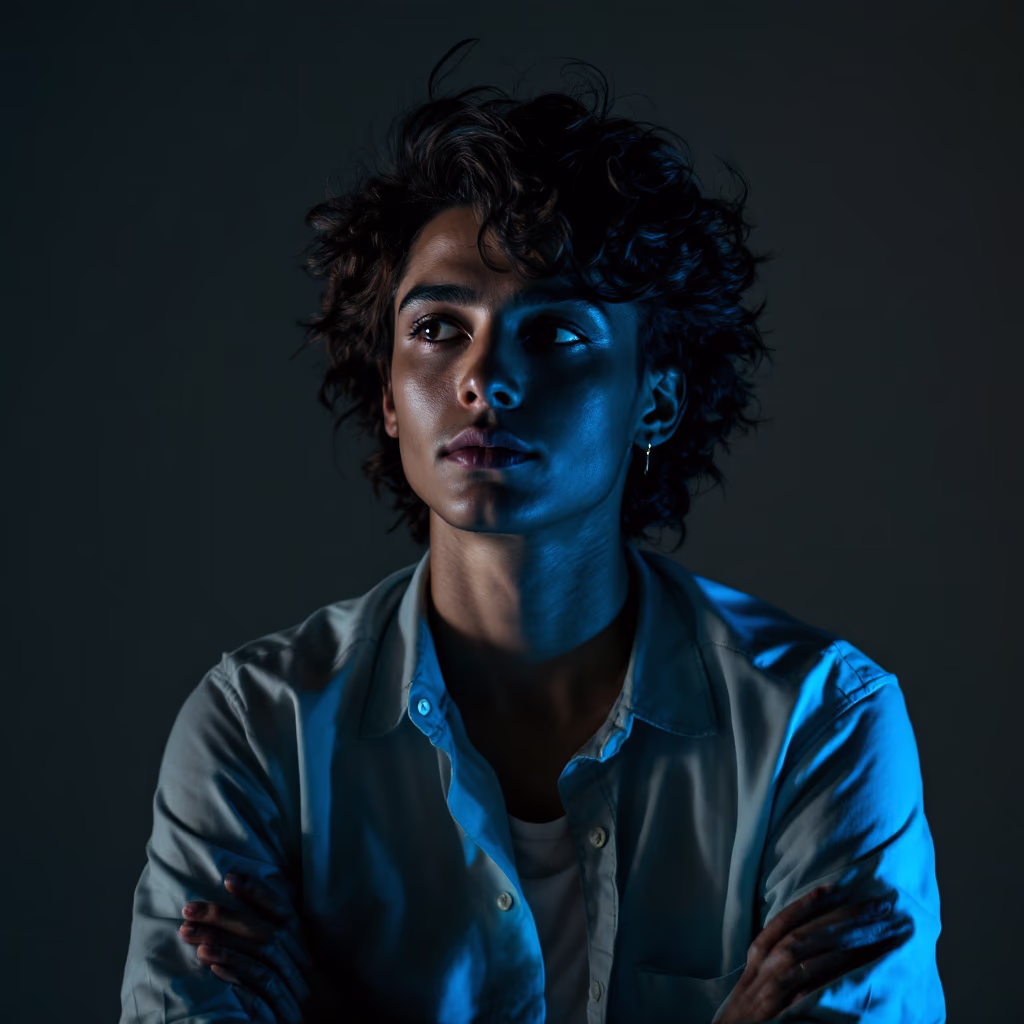 <subject>[headshot] image of customer (for a productivity tools business)</subject>