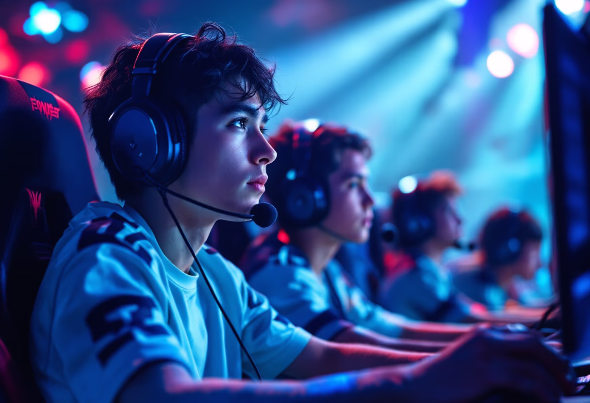 image of gaming competitions (for a gaming and entertainment)