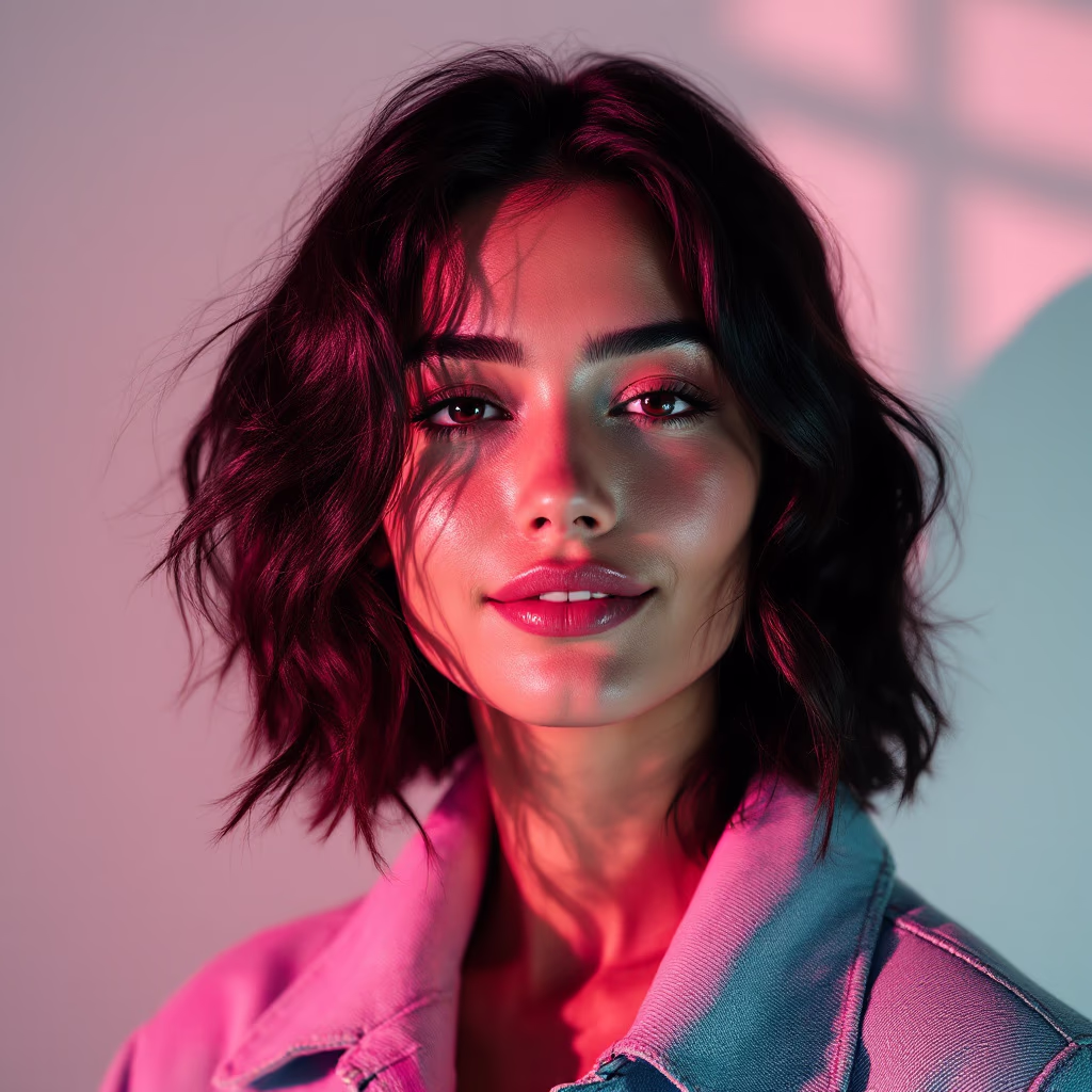 [headshot] image of a customer (for a graphic design studio)