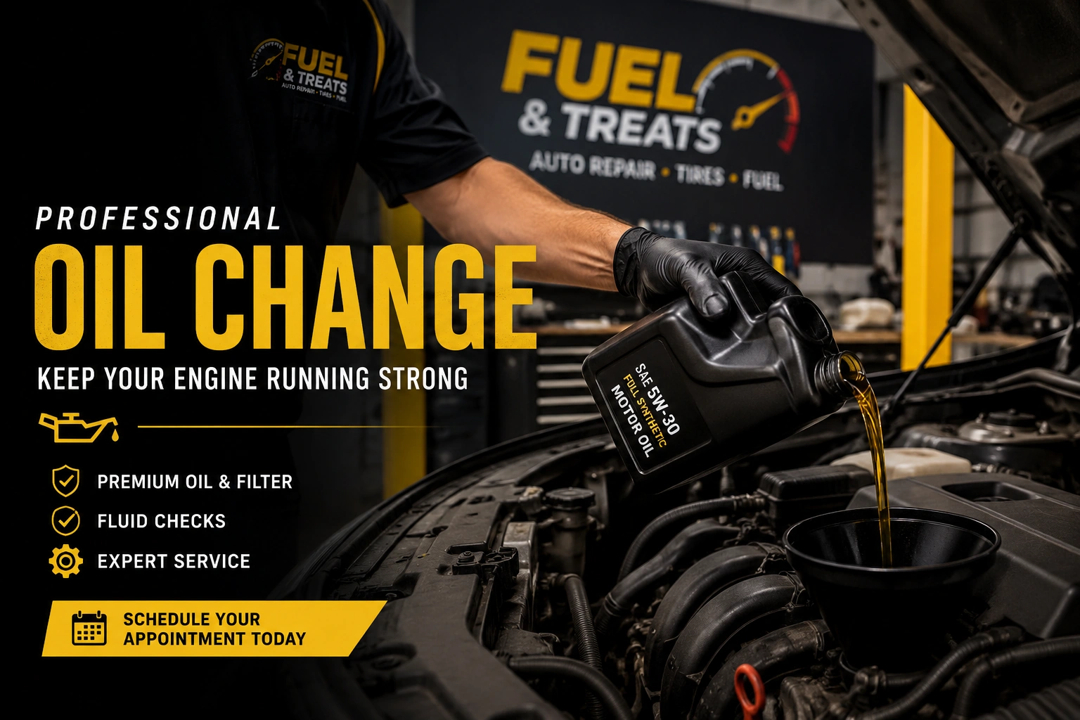 Oil change service in Silver Spring MD