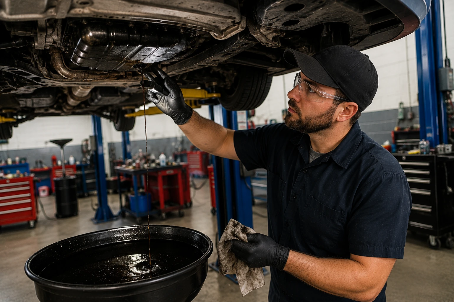 Oil leak repair in Silver Spring Maryland
