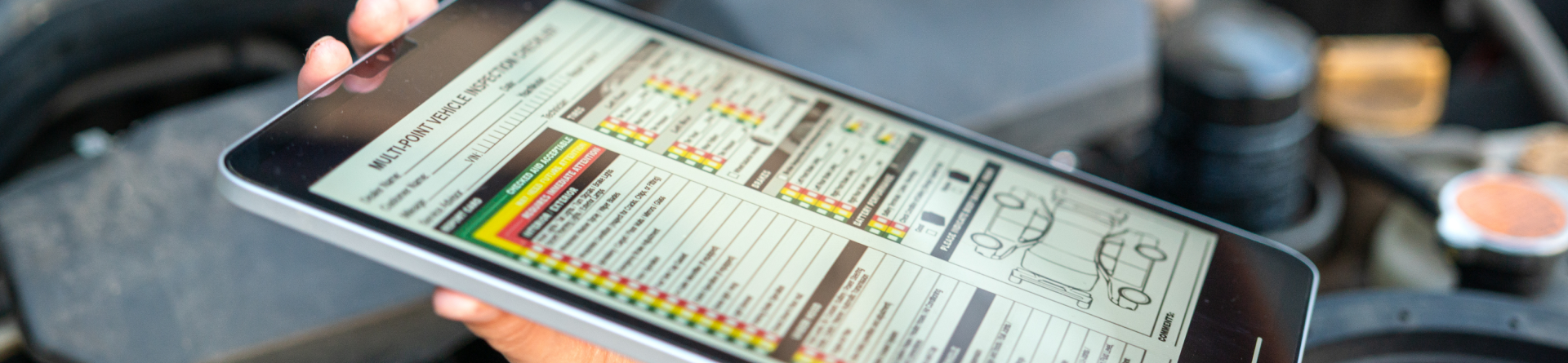 Digital vehicle inspection in Silver Spring MD