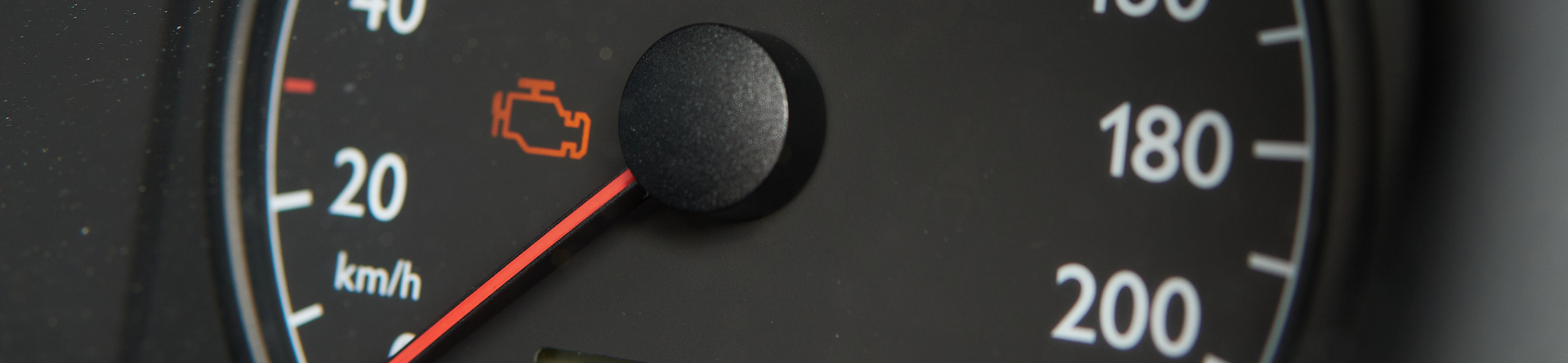 Check Engine Light illuminated on dashboard
