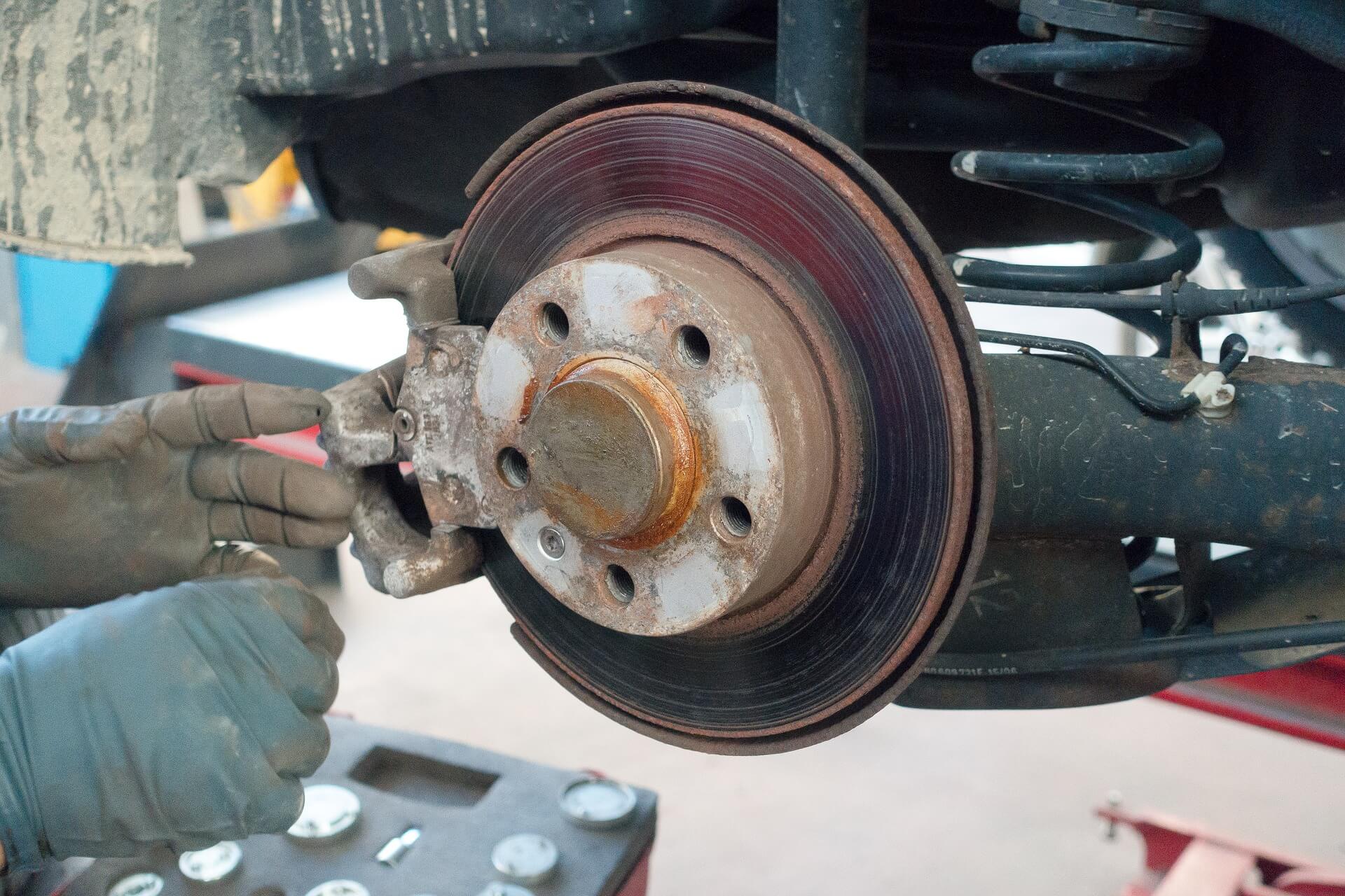 Brake rotor replacement in Silver Spring Maryland