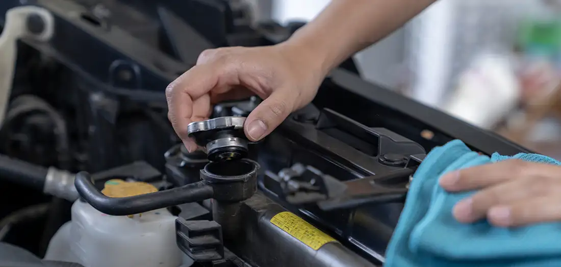 Coolant leak repair in Silver Spring Maryland