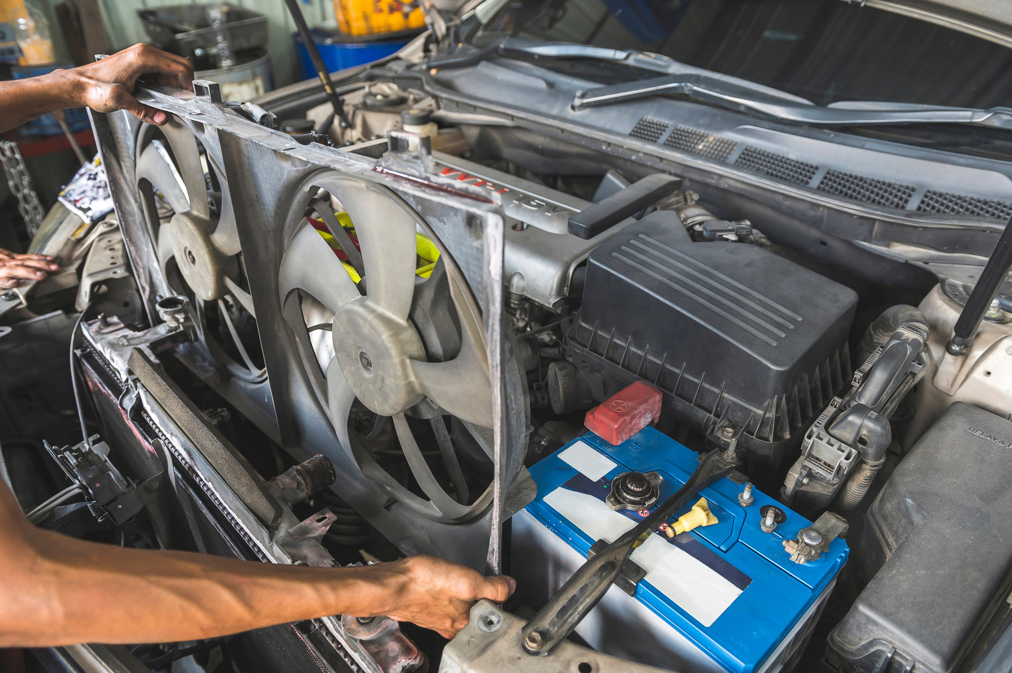 Cooling fan repair in Silver Spring Maryland