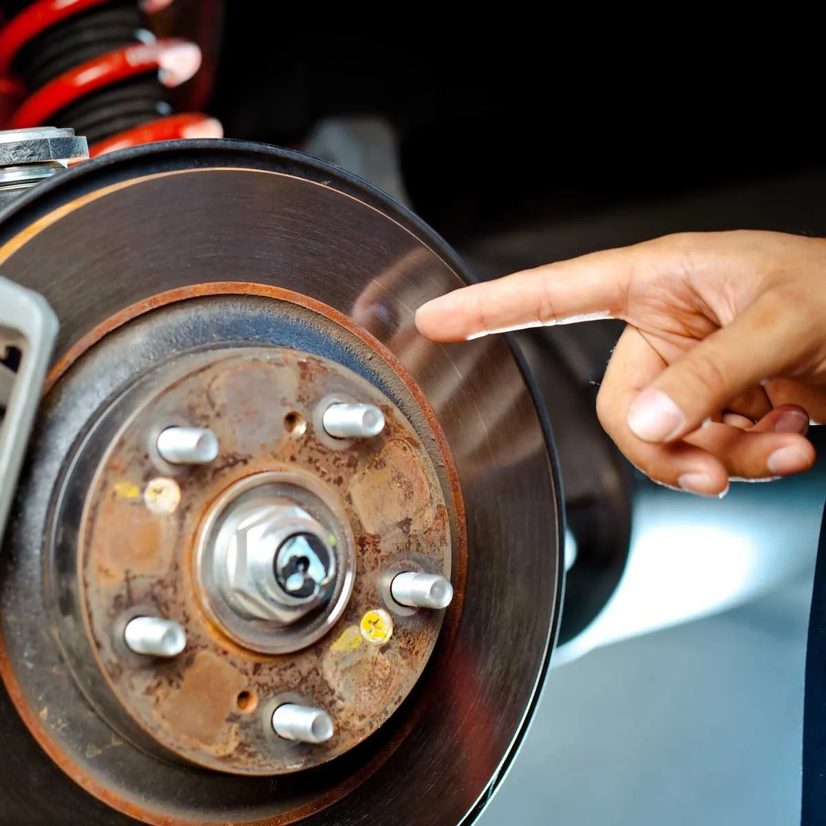Grinding noise when braking diagnosis in Silver Spring MD