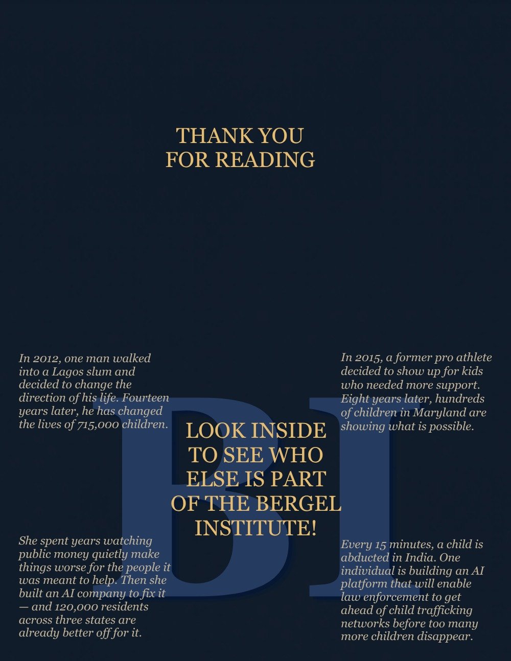 June 2026 Mailer — outside left panel