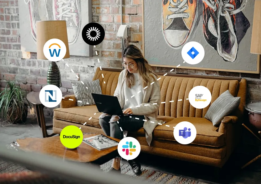 Pivot integrations with ERP, HR-IS, productivity and legal tools