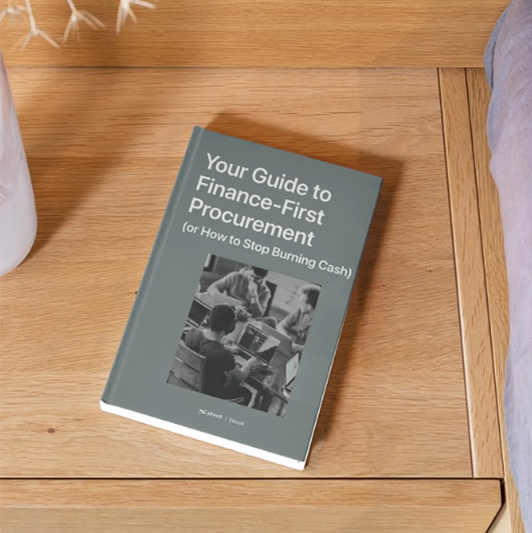 Cover of the Finance-First Procurement Guide e-book