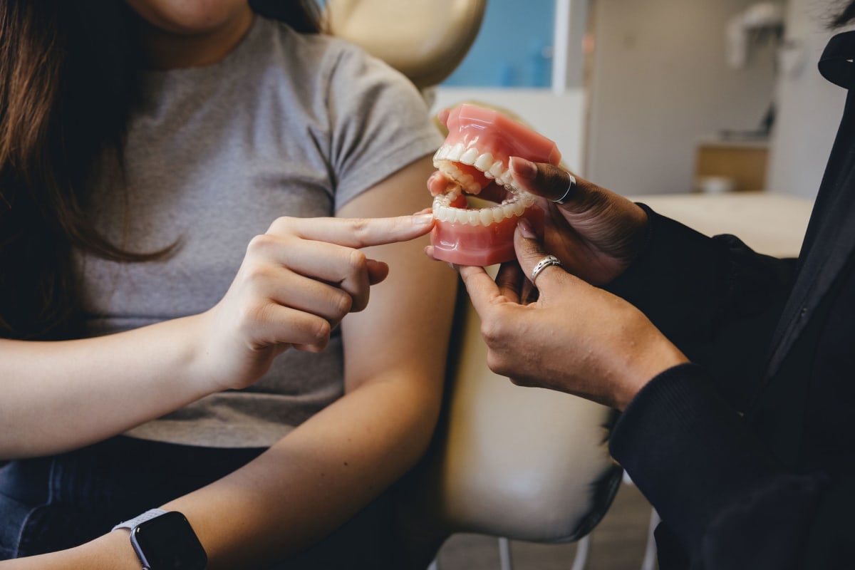 Clear aligner consultation at Atlanta Dentistry by Design orthodontic office