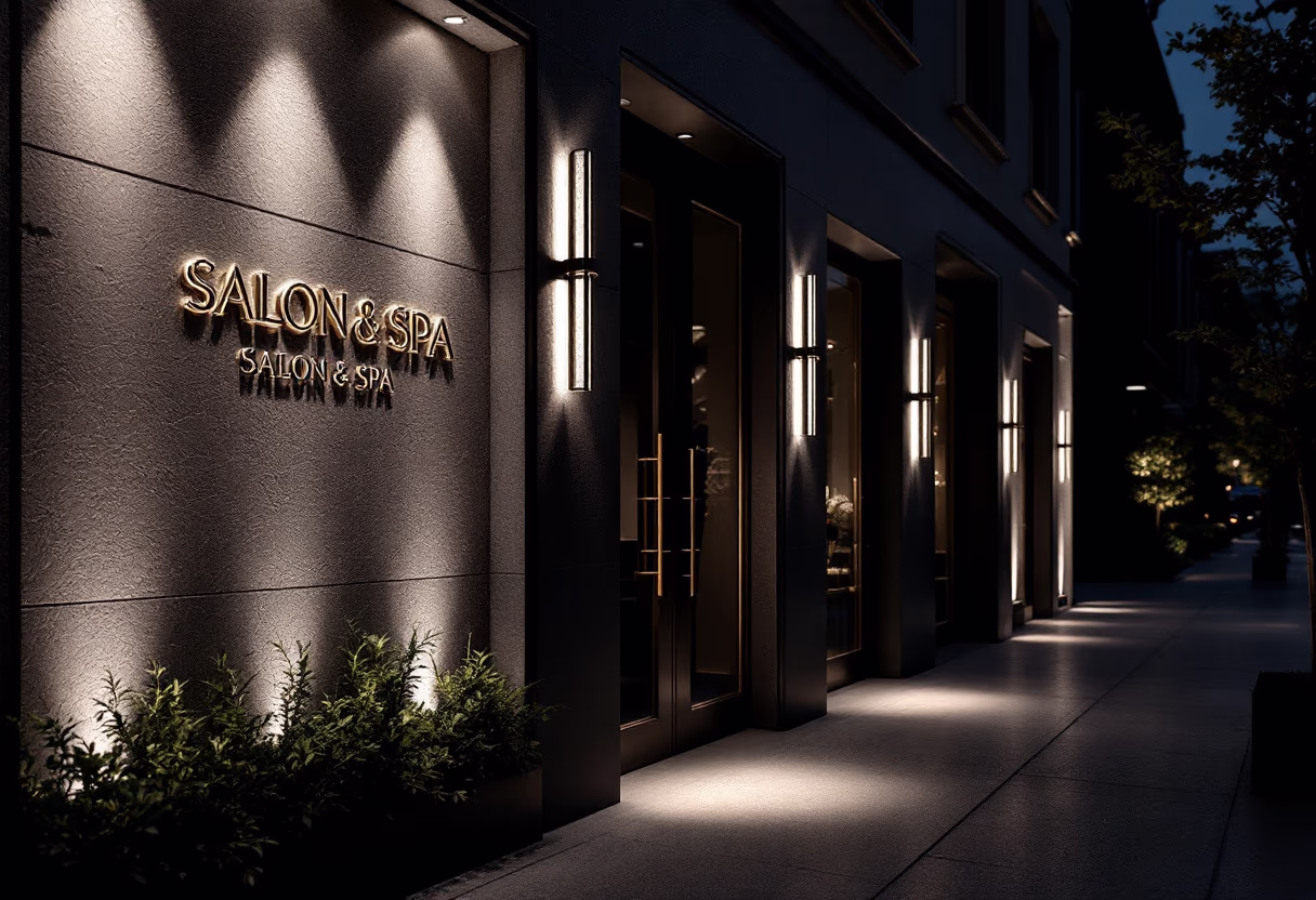 image of salon and spa exterior