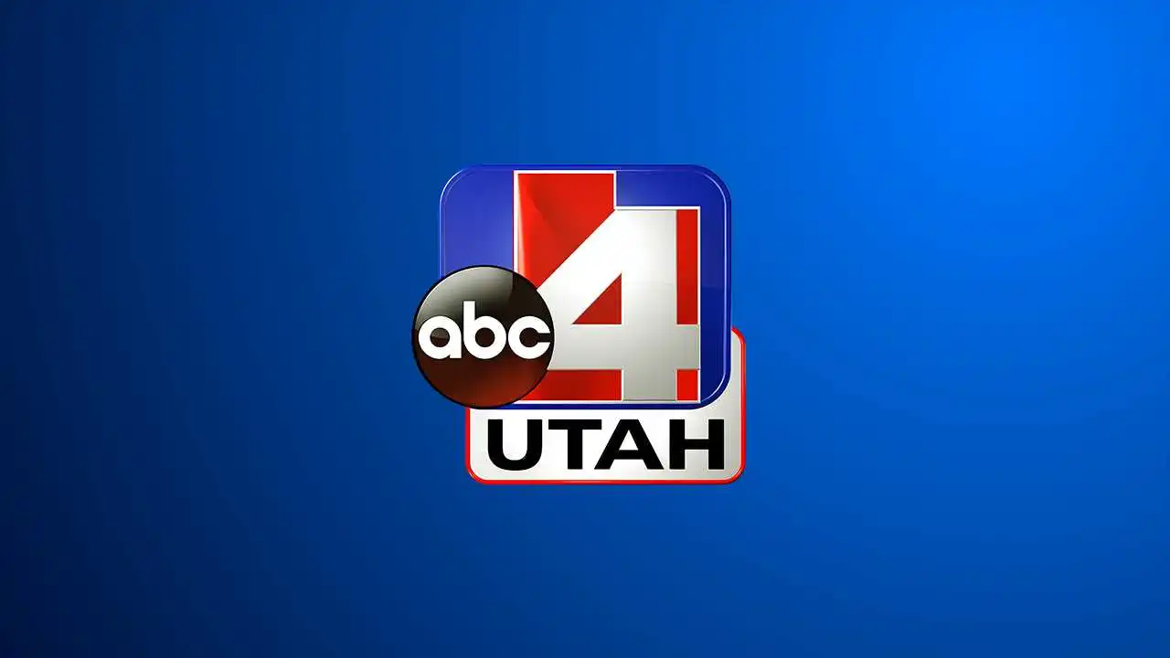 ABC 4 Utah logo with a black circle containing 'abc' next to a red and white number 4 over a white rectangle with 'UTAH' in bold letters on a blue background.