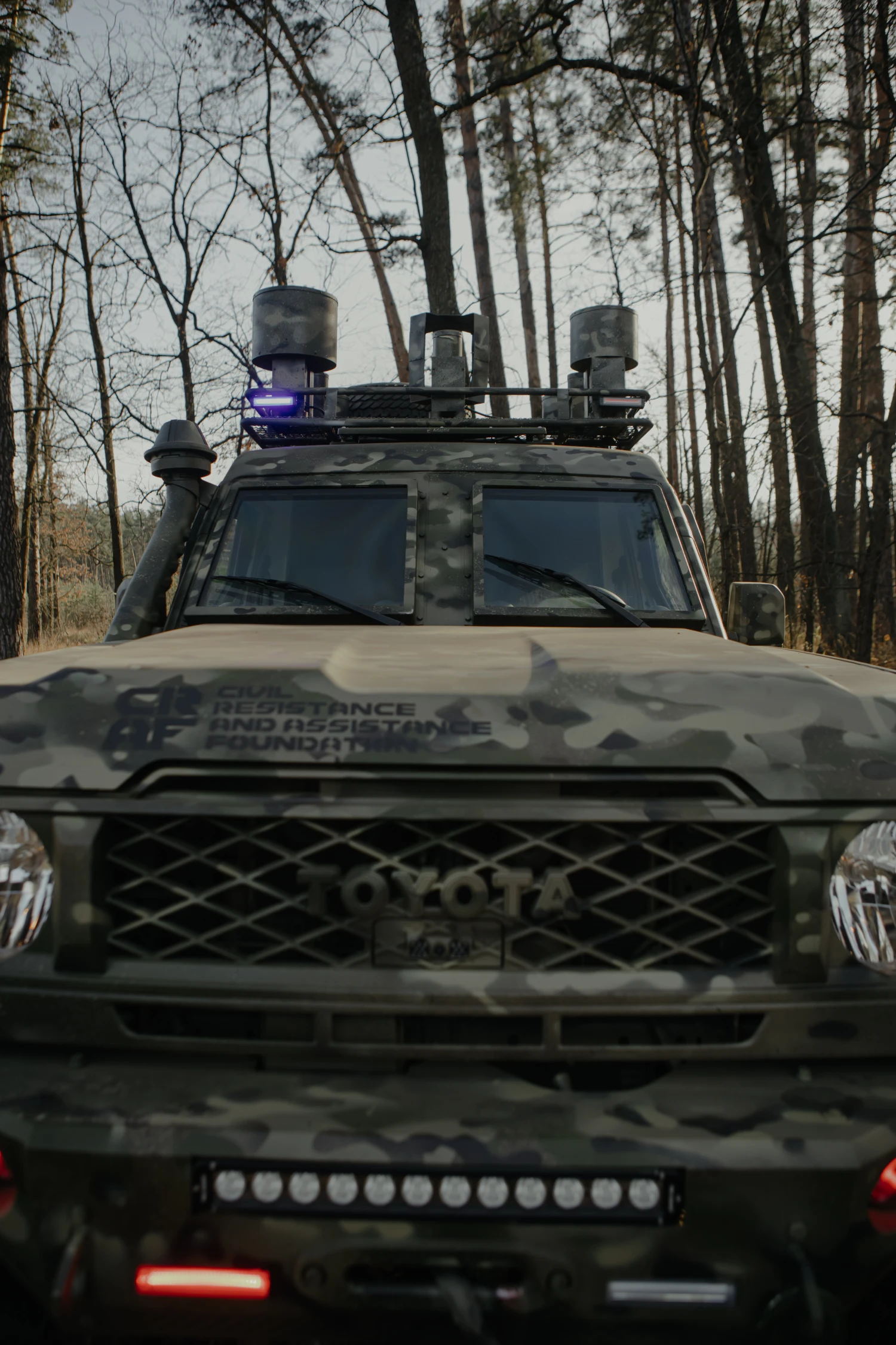 Креслення переобладнаного автомобіля