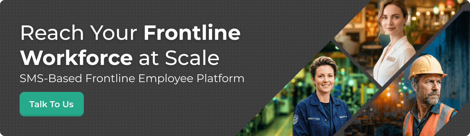 Yourco banner with hospitality, manufacturing, and construction workers