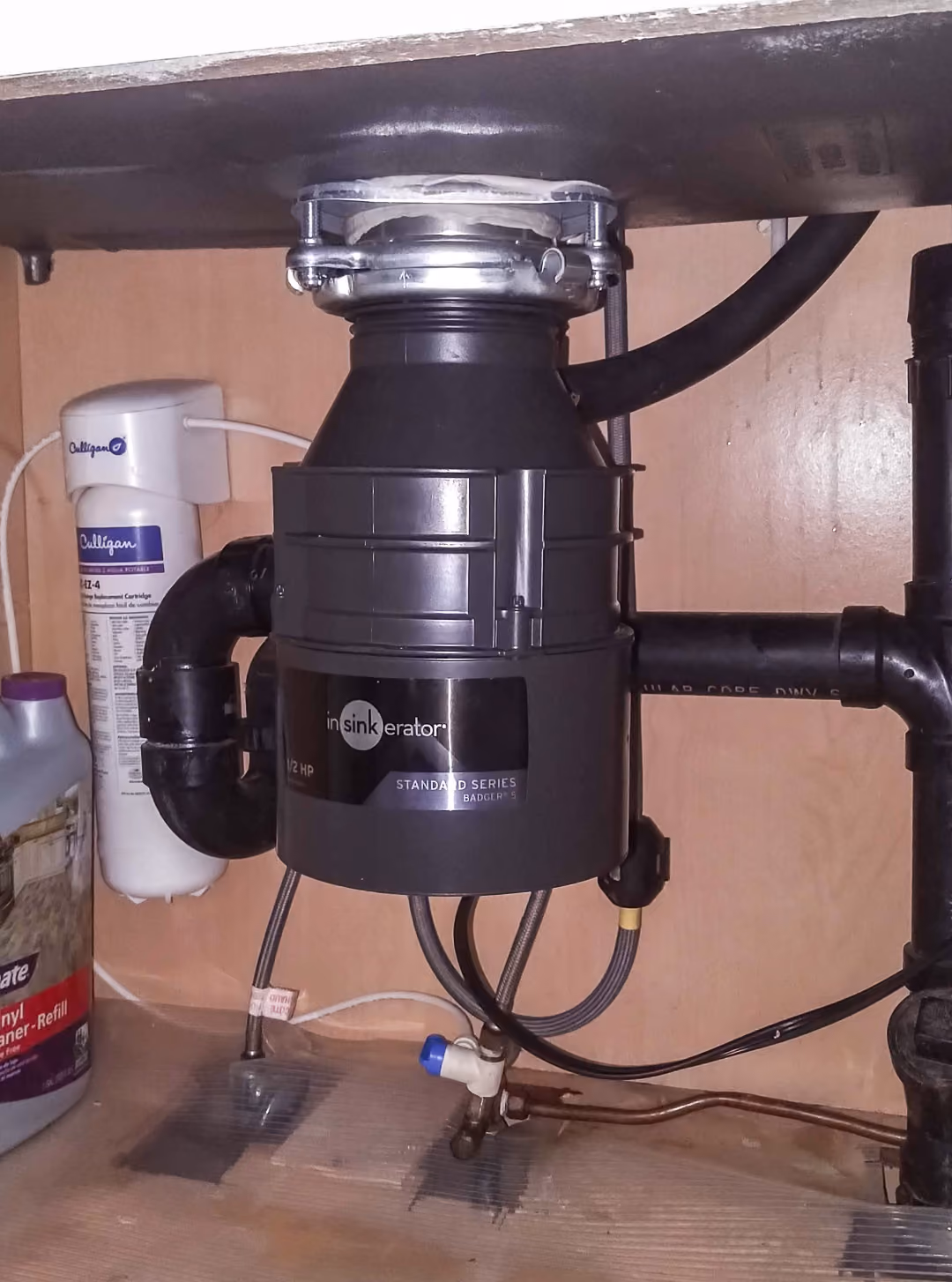 Garbage disposal installation