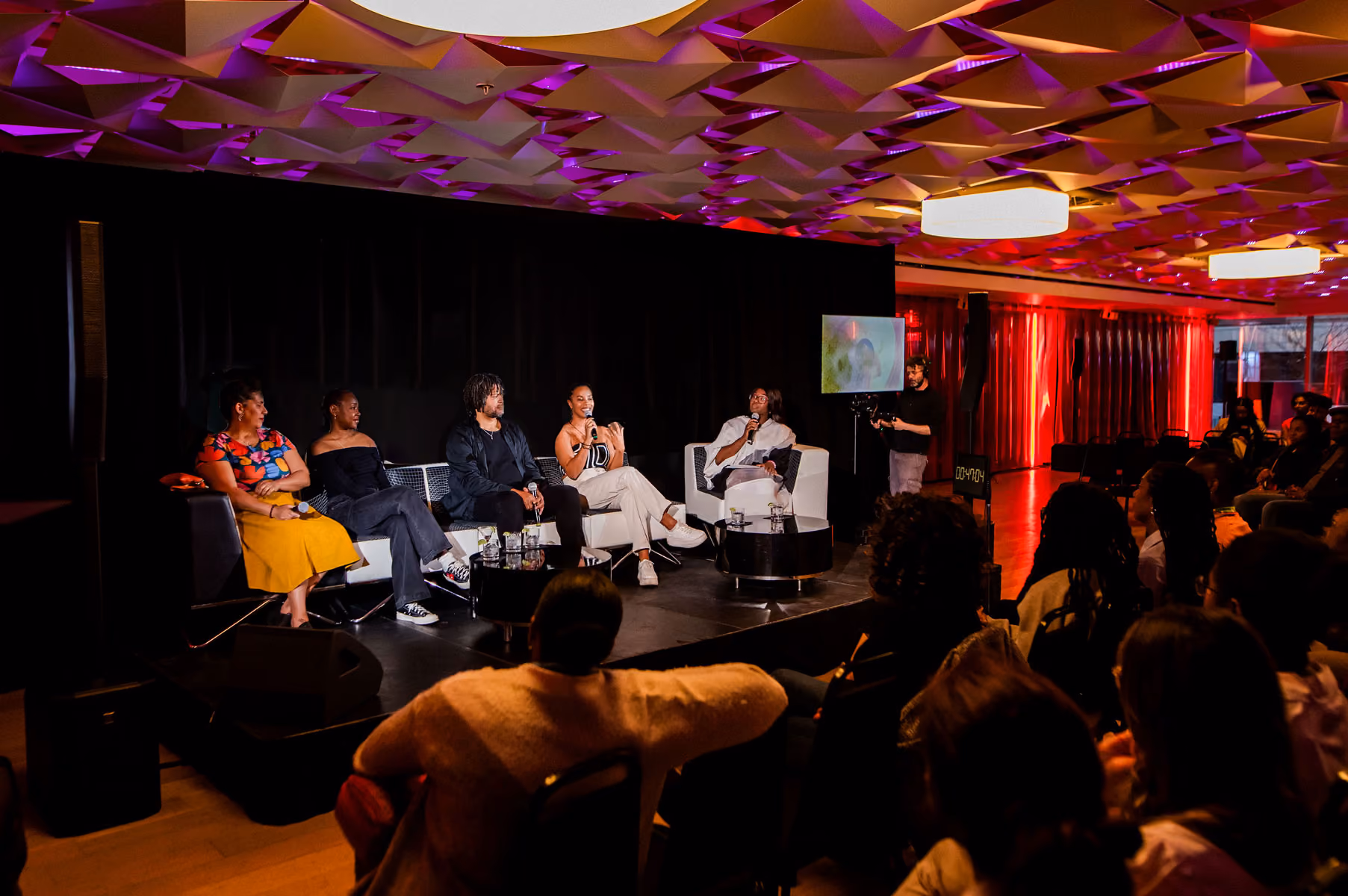 image of audience enjoying entertainment