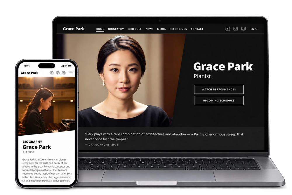 Stretto Arts - Websites for All Musicians