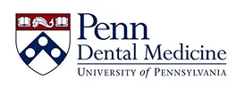 Penn Dental Medicine logo with University of Pennsylvania shield and text.