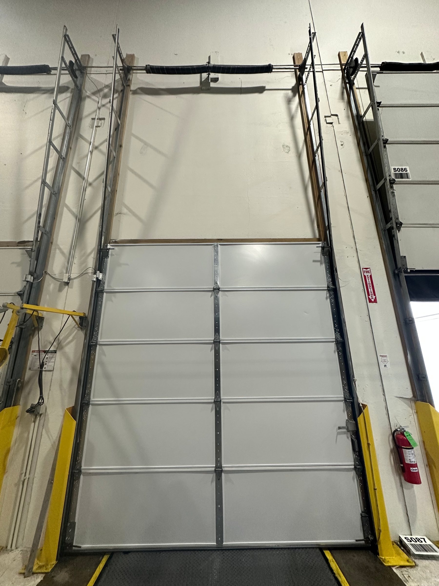 Commercial replacement and installation example