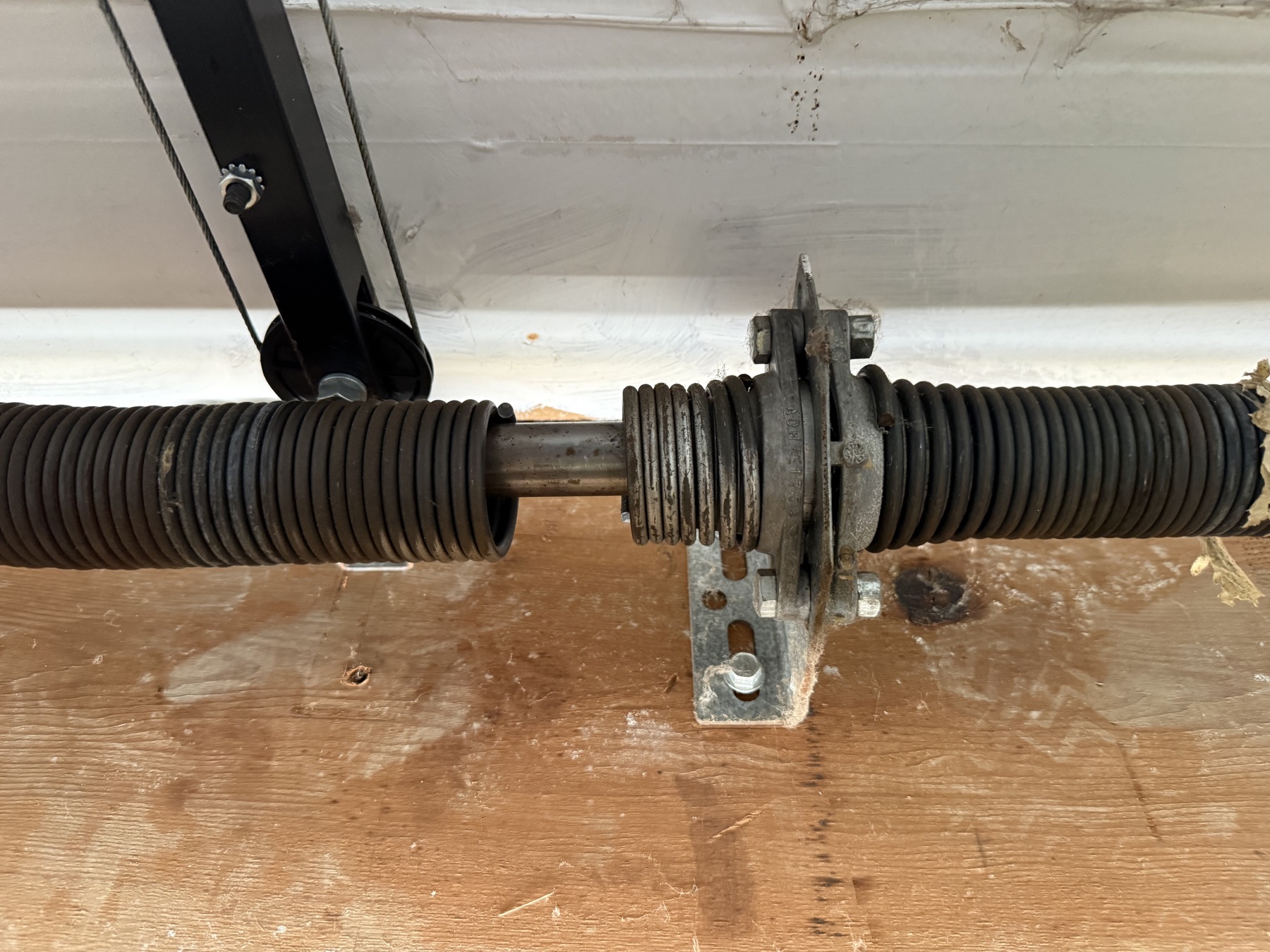 Broken garage door spring repair