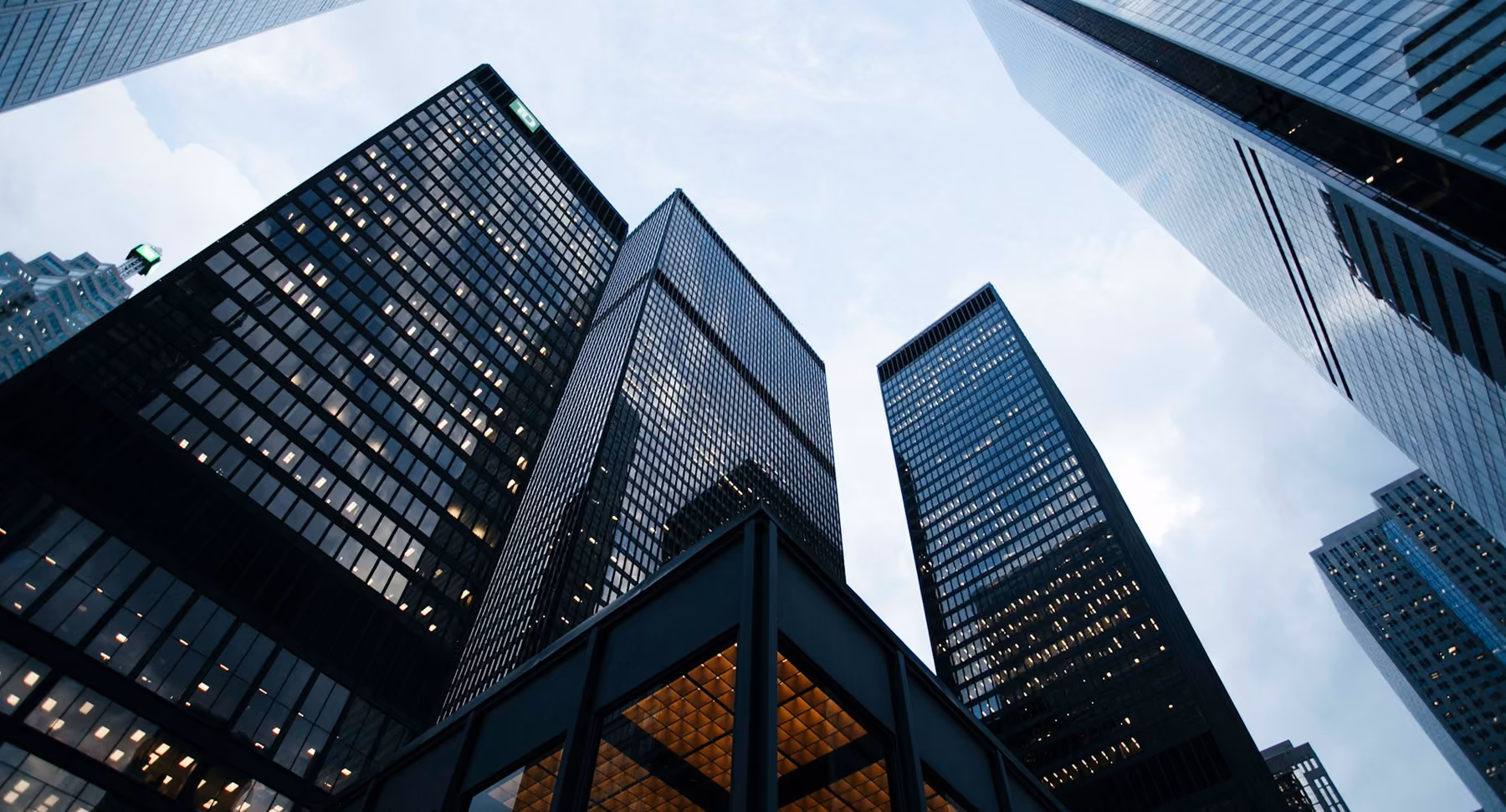 tall buildings in city