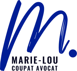 Marie-Lou Coupat Avocat logo for legal consultation and client services