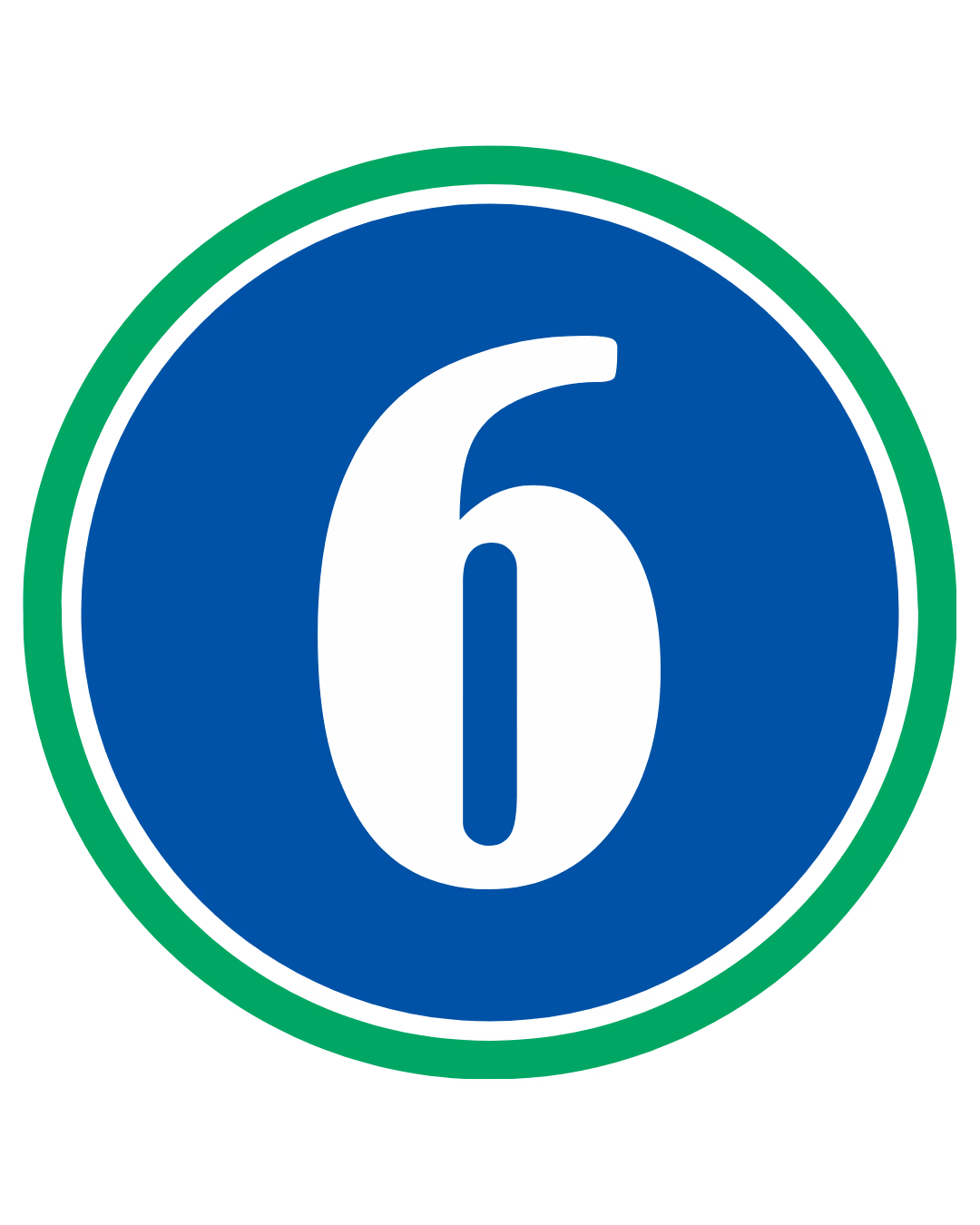 The number 6
