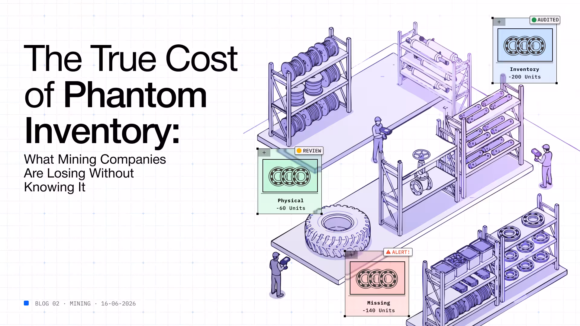 Phantom inventory cost mining operations