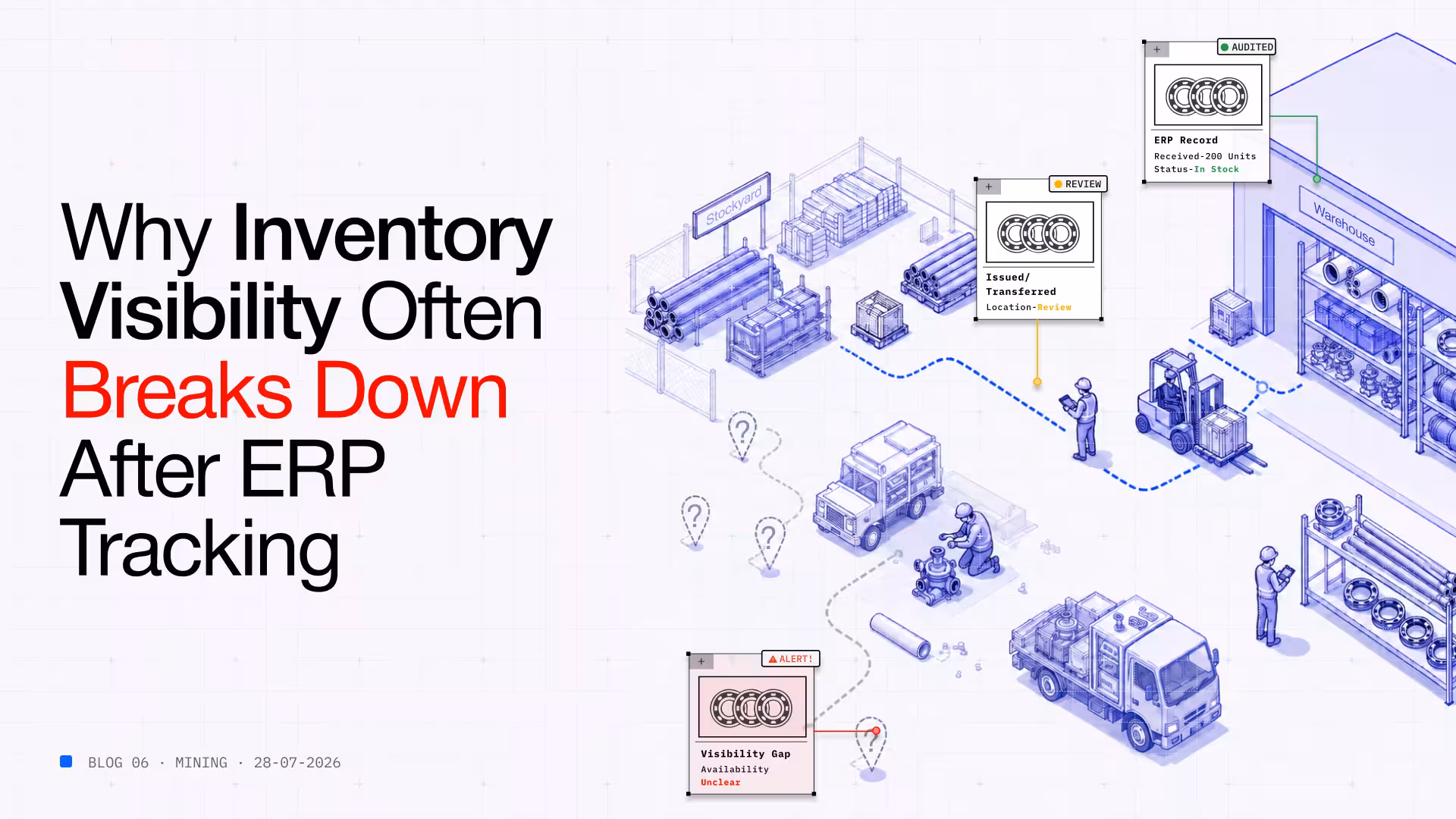 ERP inventory visibility breakdown mining