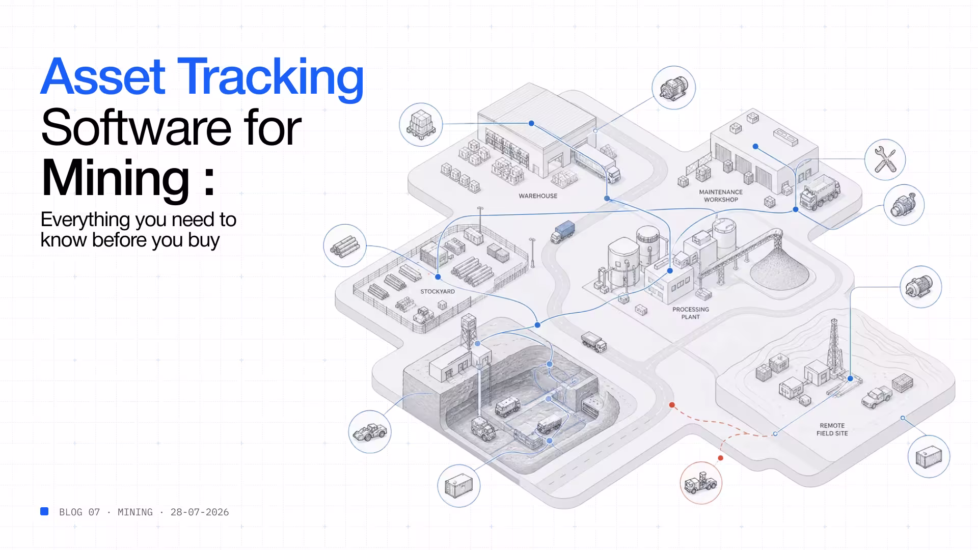 Asset tracking software mining site visibility
