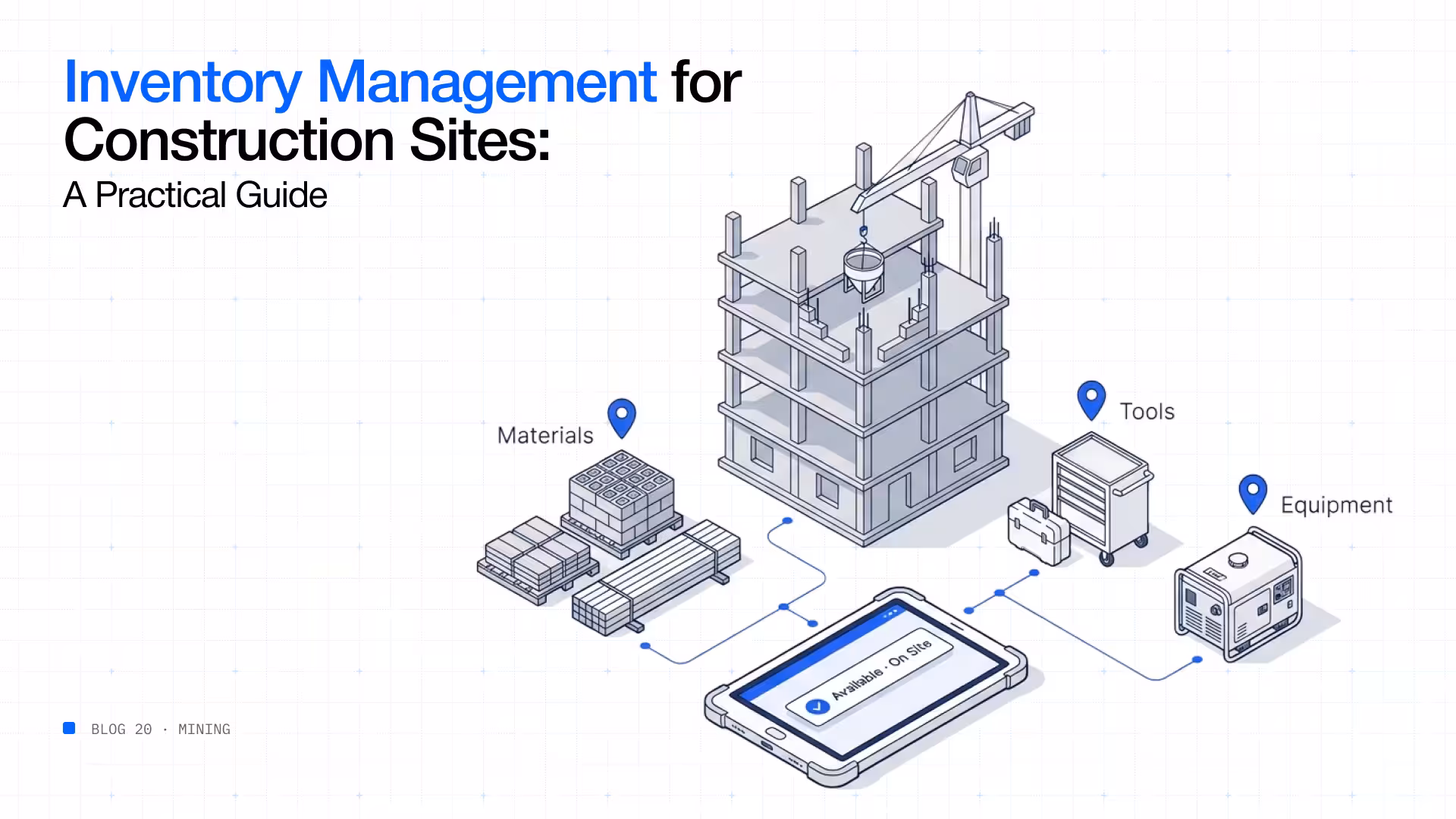 Inventory management construction sites practical guide