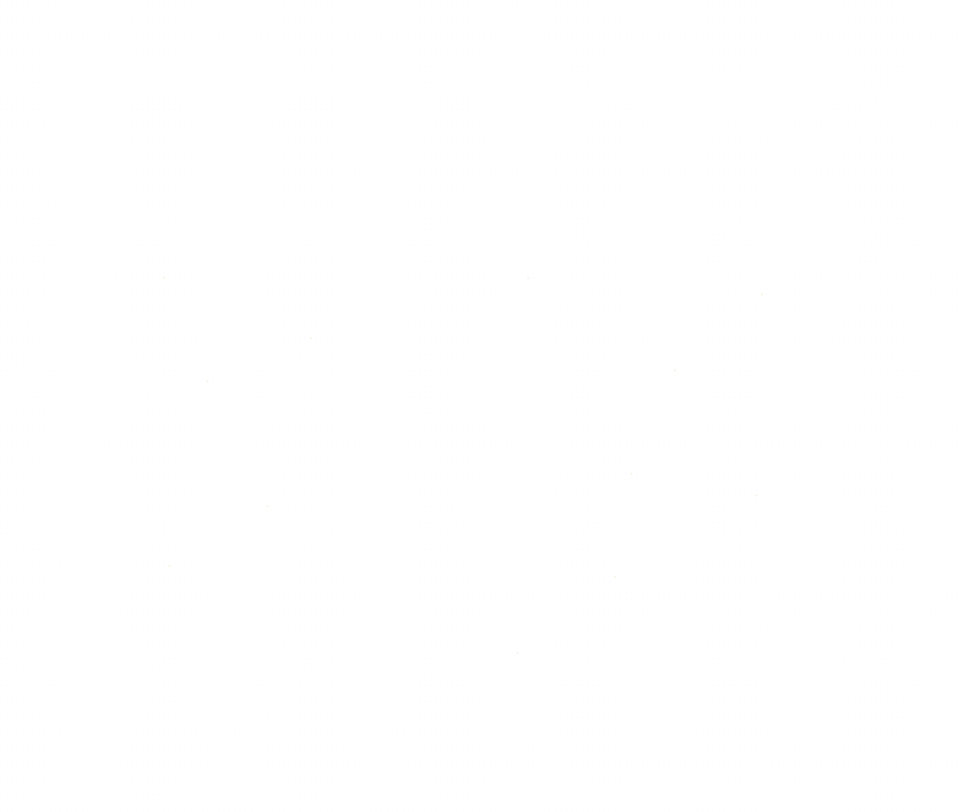 Black background with a subtle grid of small, evenly spaced white dots.