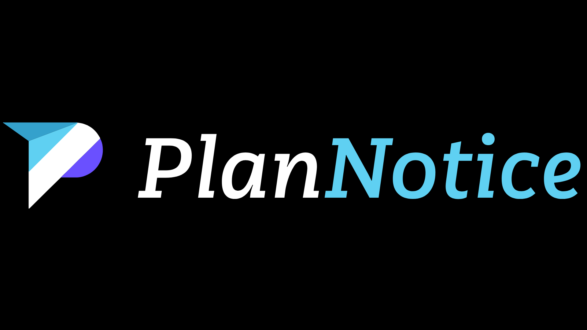 Plan notice