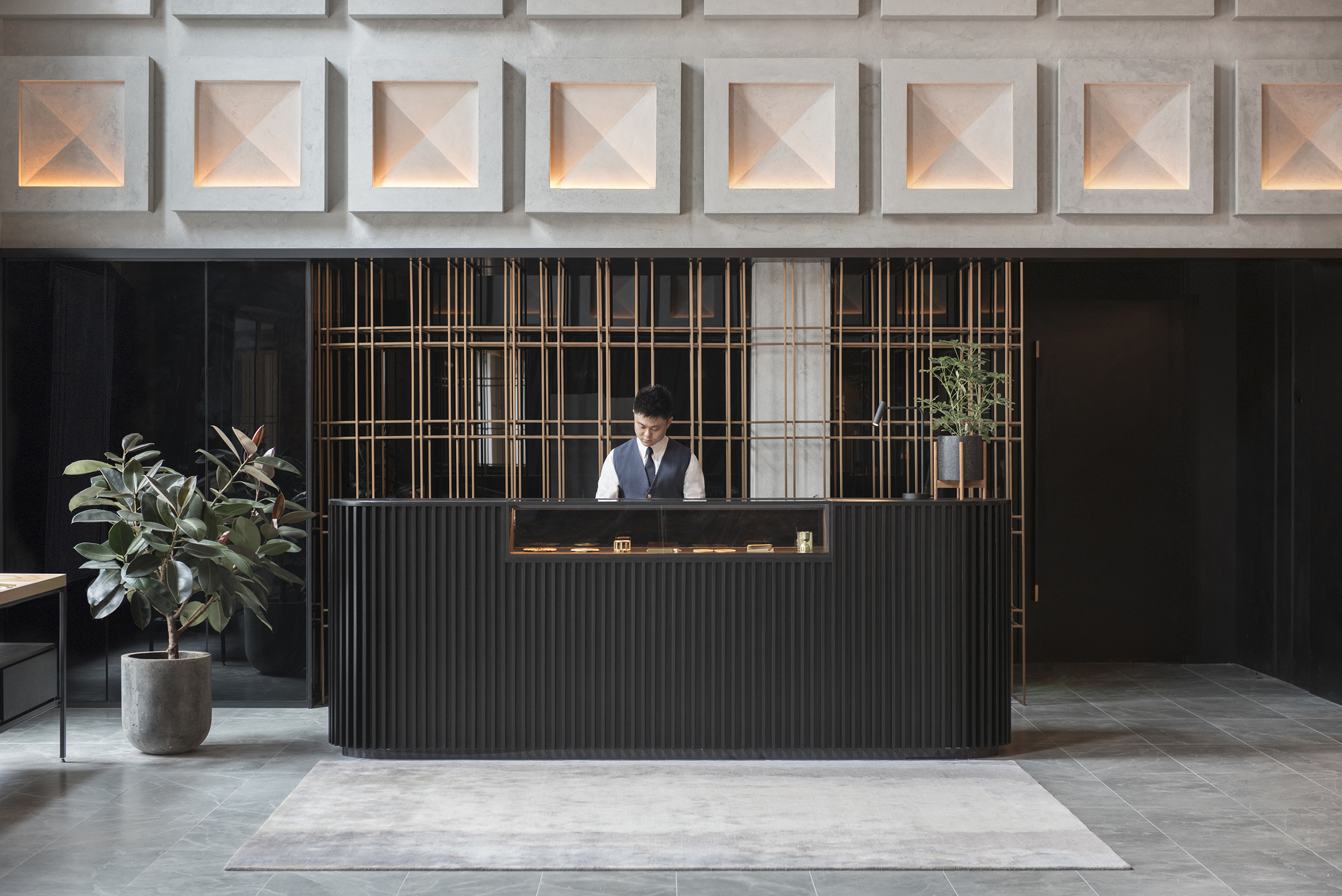 Reception of The Warehouse Hotel