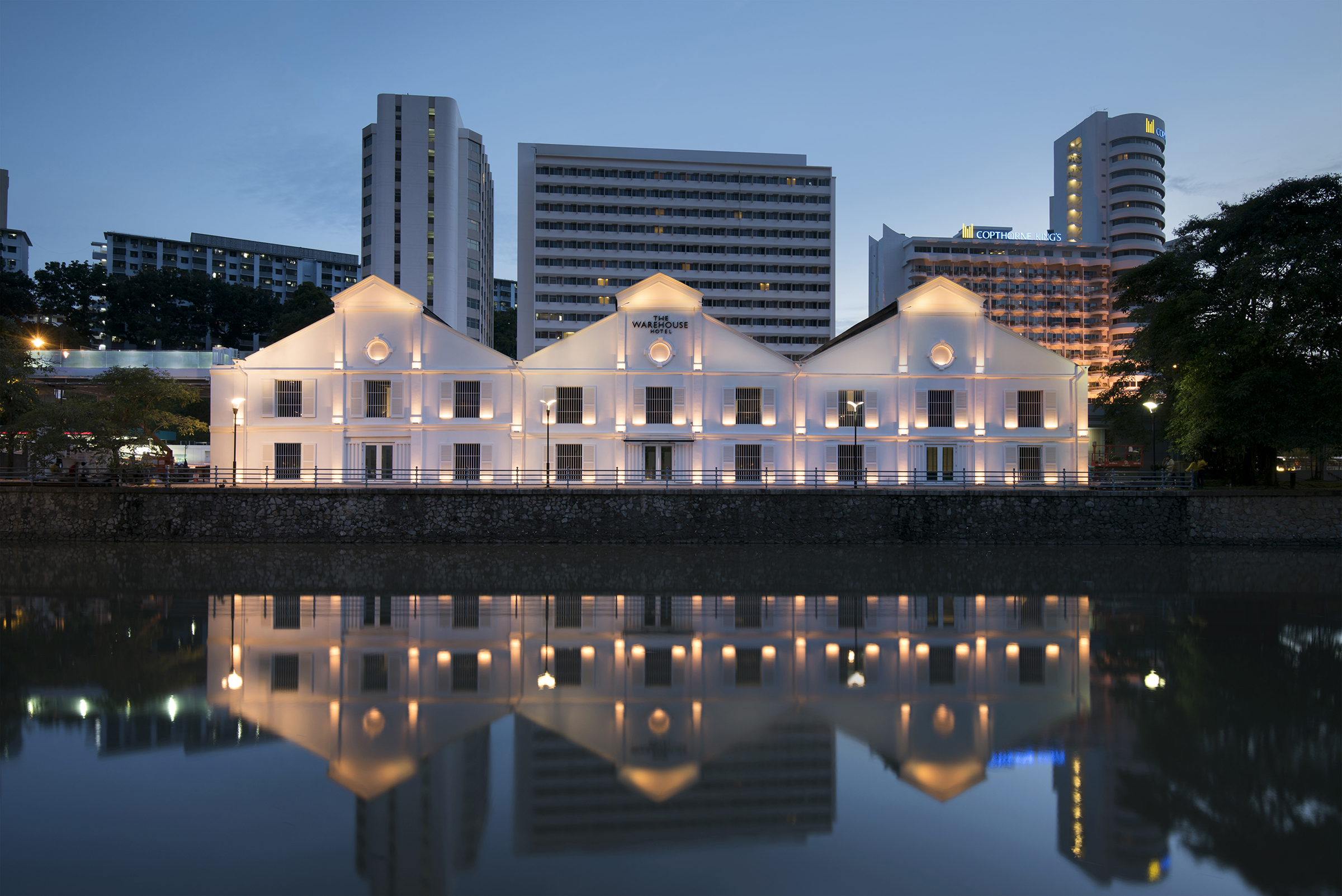 Facade of The Warehouse Hotel