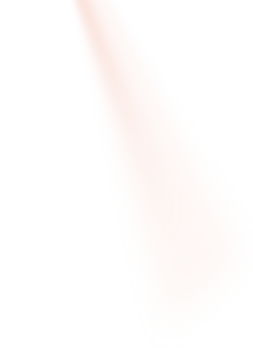 Orange light beam with a glowing white outline diagonally across a black background.