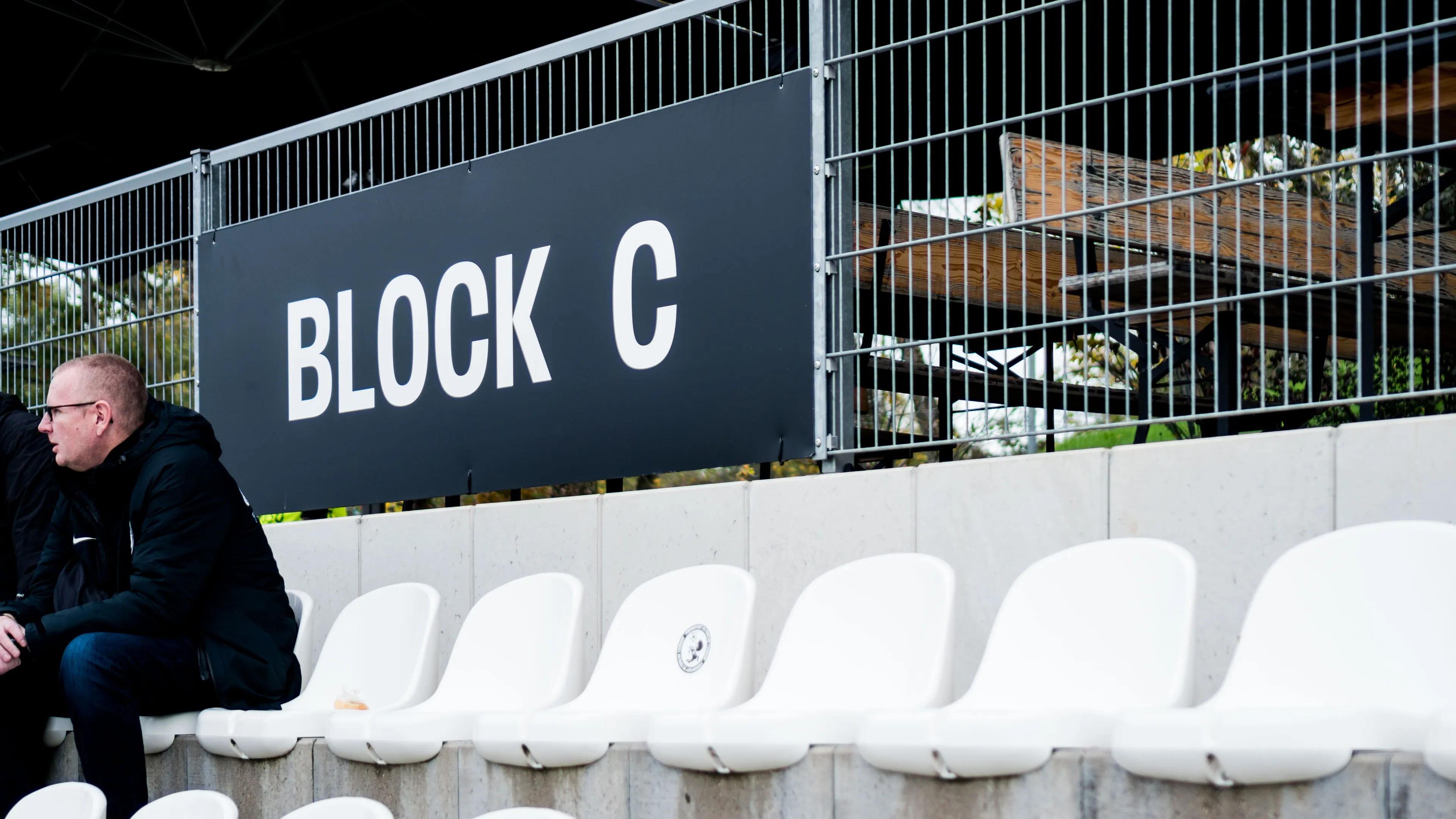Blockbezeichnung im Stadion