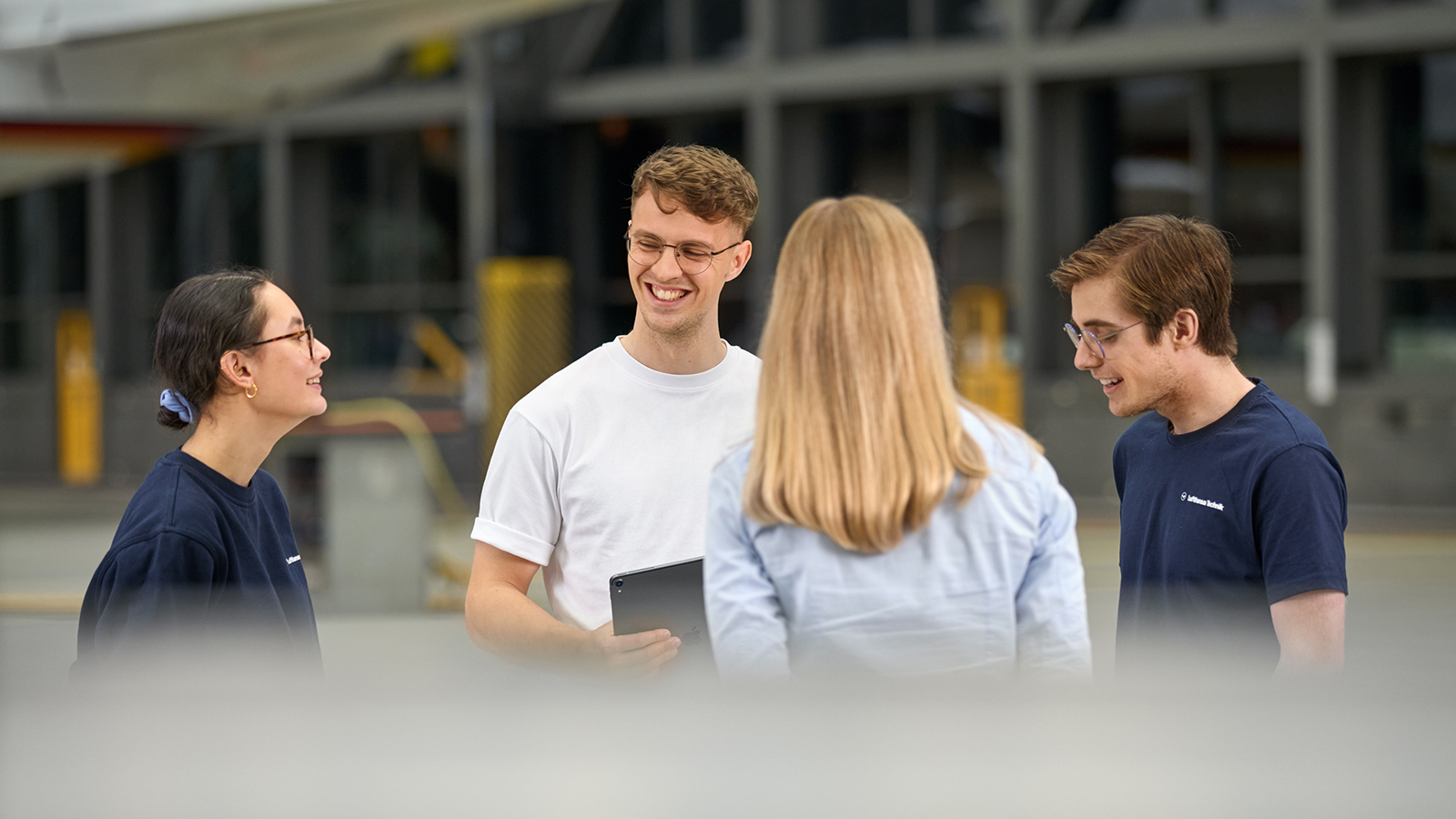 Ergebnis vom Lufthansa Technik Shooting auf der Basis